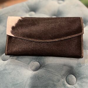 Genuine cow hide/leather wallet